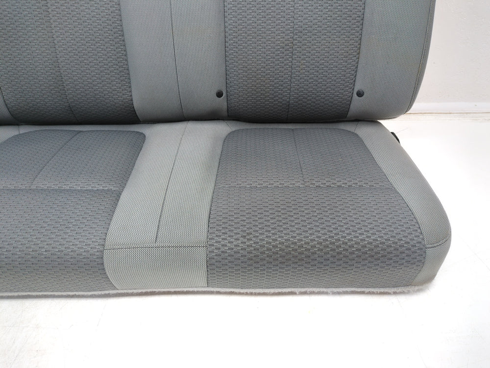 2009 - 2014 Ford F150 Rear Seat, Extended Cab Supercab, Steel Gray Cloth #1043 | Picture # 6 | OEM Seats