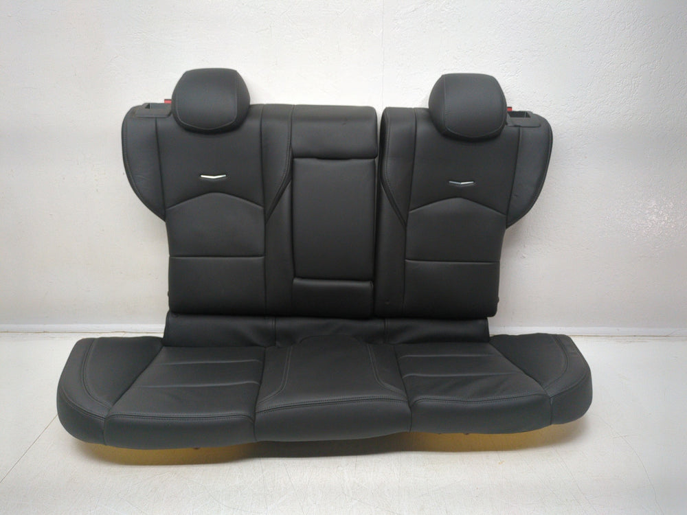 2014 - 2019 Cadillac CTS Sedan Rear Seat, Black Leather #1049 | Picture # 4 | OEM Seats