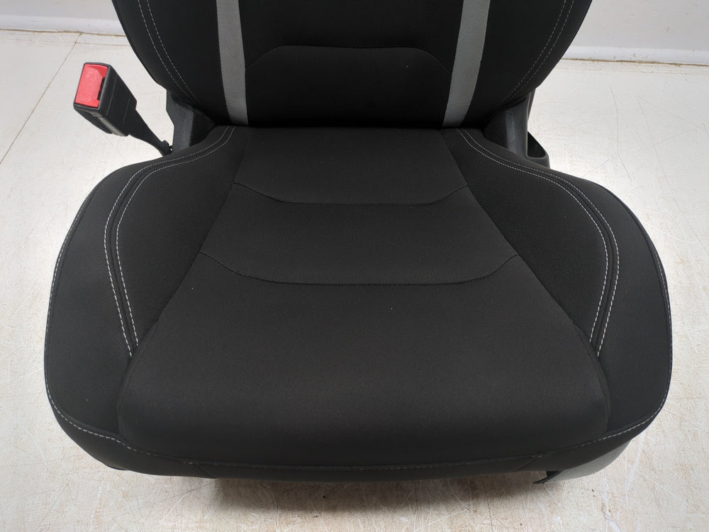 2016 - 2024 Chevy Camaro Driver Seat, Black Cloth, 1LS Powered #1840 | Picture # 4 | OEM Seats