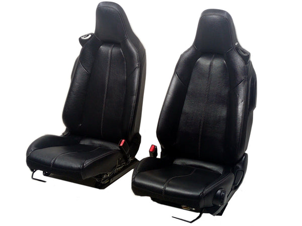 2015 - 2024  Fiat 124, Mazda Miata Black Leather Seats w/ Bose #1823