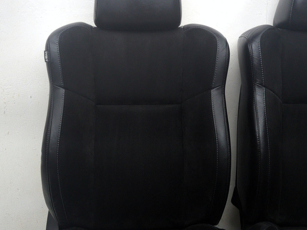 2011 - 2023 Dodge Charger SRT Front Seats, Black Suede Leather, Heat Cool #1822 | Picture # 4 | OEM Seats