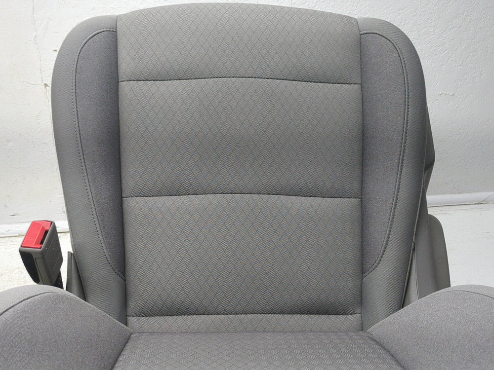 2019 - 2024 GMC Sierra Chevy Silverado Front Seats, Gideon Cloth, Powered #1815 | Picture # 14 | OEM Seats