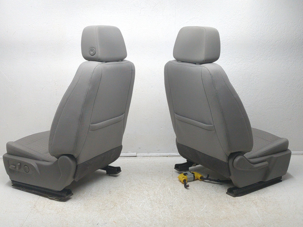 2019 - 2024 GMC Sierra Chevy Silverado Front Seats, Gideon Cloth, Powered #1815 | Picture # 15 | OEM Seats