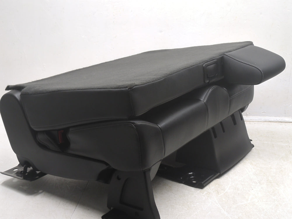 2015 - 2020 Chevy Tahoe GMC Yukon Rear Second Row Bench Seat, Black Leather #1813 | Picture # 24 | OEM Seats