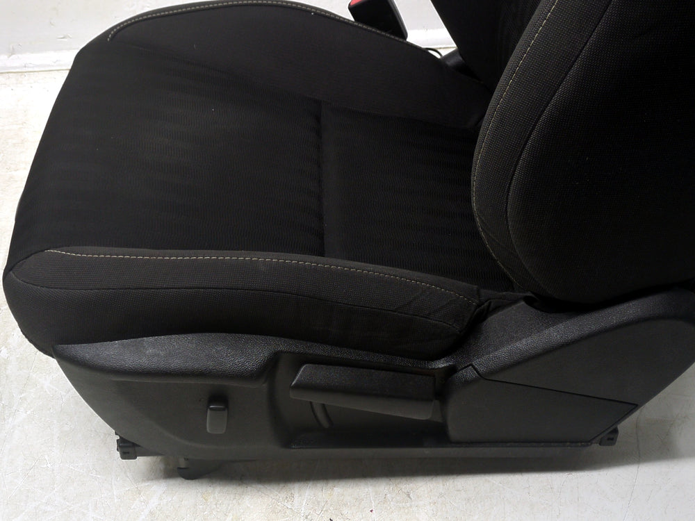 2010 - 2015 Chevy Camaro Seats, Front, Black Cloth, Manual #1812 | Picture # 11 | OEM Seats