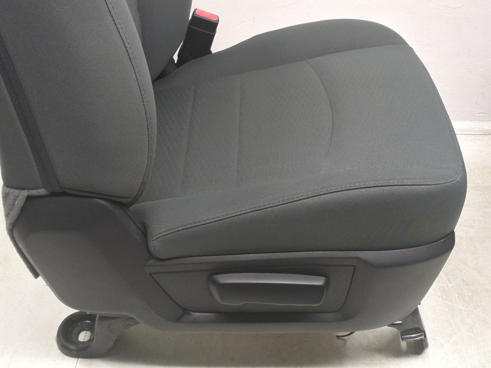 2009 - 2018 Dodge Ram Seats, Front, Gray Cloth Manual, 4th Gen #1801 | Picture # 12 | OEM Seats