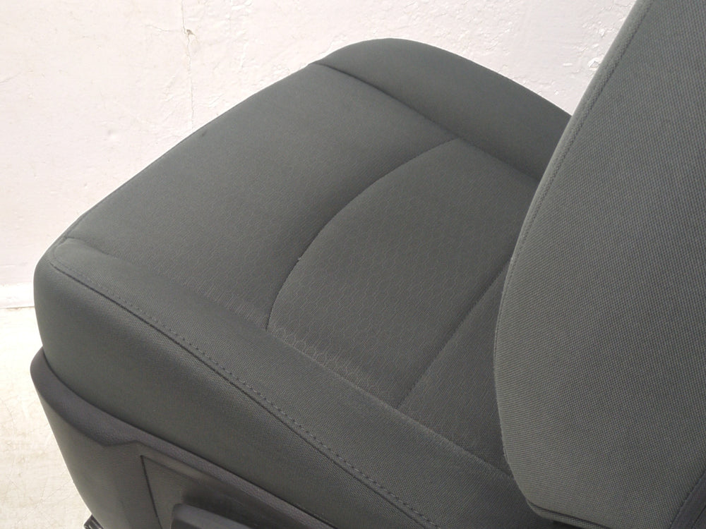 2009 - 2018 Dodge Ram Seats, Front, Gray Cloth Manual, 4th Gen #1801 | Picture # 15 | OEM Seats