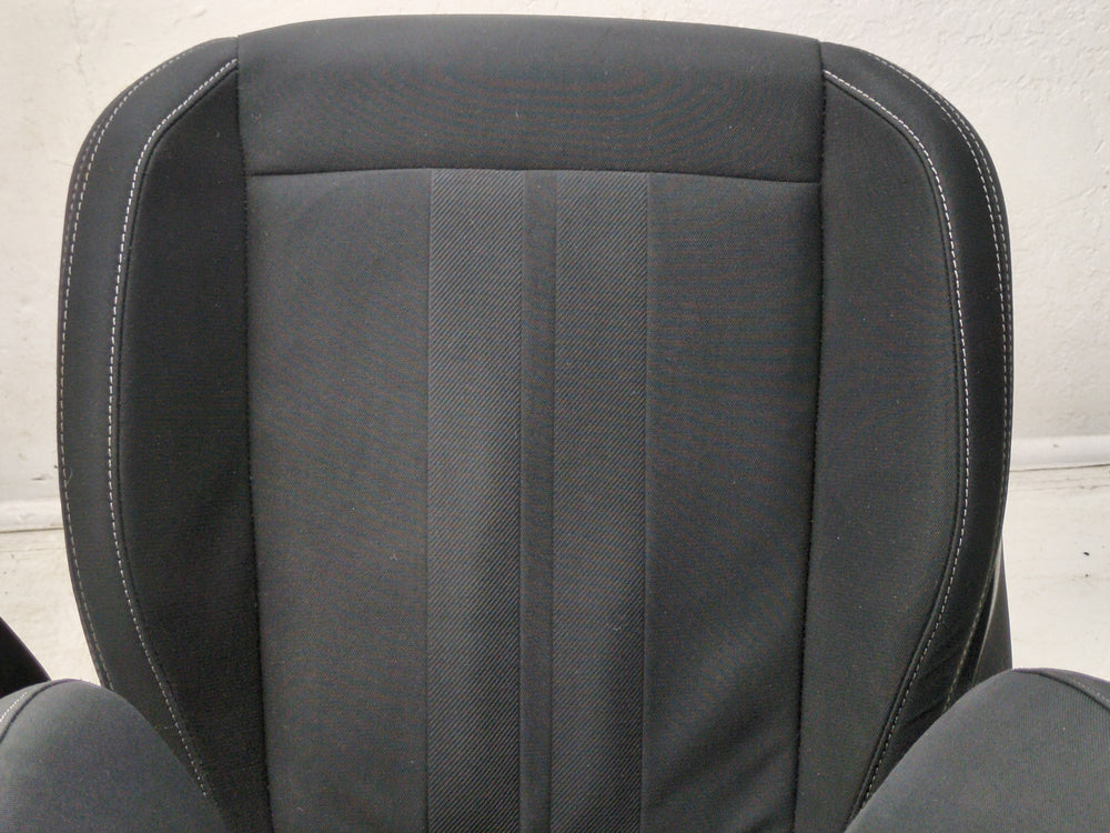 2015 - 2024 Ford Mustang Seats, Black Cloth, GT Manual, Coupe #1802 | Picture # 18 | OEM Seats