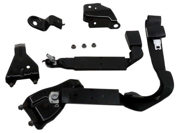 2009 - 2018 Dodge RAM Jumpseat Installation Kit, Seatbelts, Brackets, & Hardware