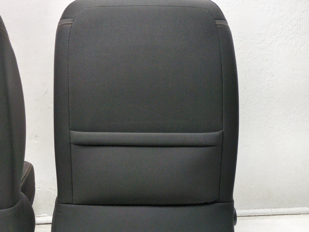 2007 - 2018 Jeep Wrangler Seats, Black Cloth Sahara Unlimited, 4 Door JK #1808 | Picture # 14 | OEM Seats