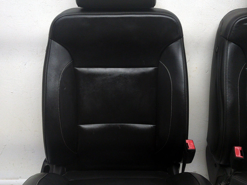 2015 - 2020 Chevy Tahoe Suburban Front Seats, Heated Black Leather LT #1805 | Picture # 4 | OEM Seats