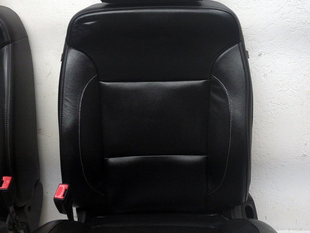 2015 - 2020 Chevy Tahoe Suburban Front Seats, Heated Black Leather LT #1805 | Picture # 5 | OEM Seats