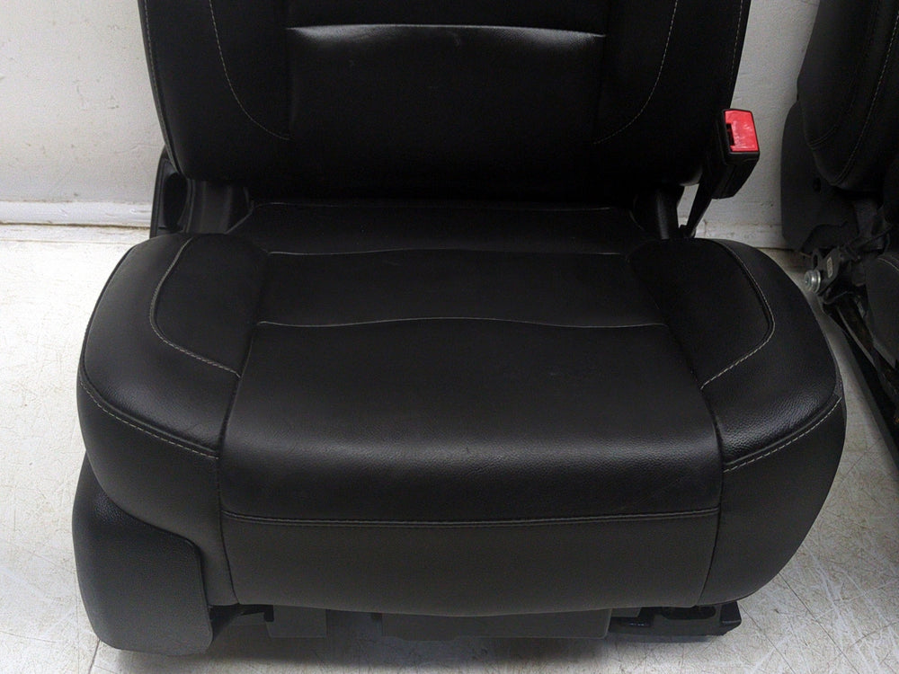 2015 - 2020 Chevy Tahoe Suburban Front Seats, Heated Black Leather LT #1805 | Picture # 6 | OEM Seats