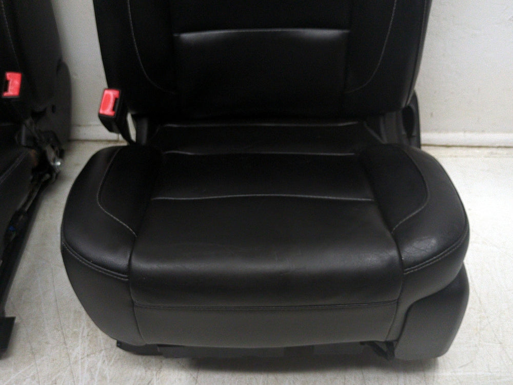 2015 - 2020 Chevy Tahoe Suburban Front Seats, Heated Black Leather LT #1805 | Picture # 7 | OEM Seats