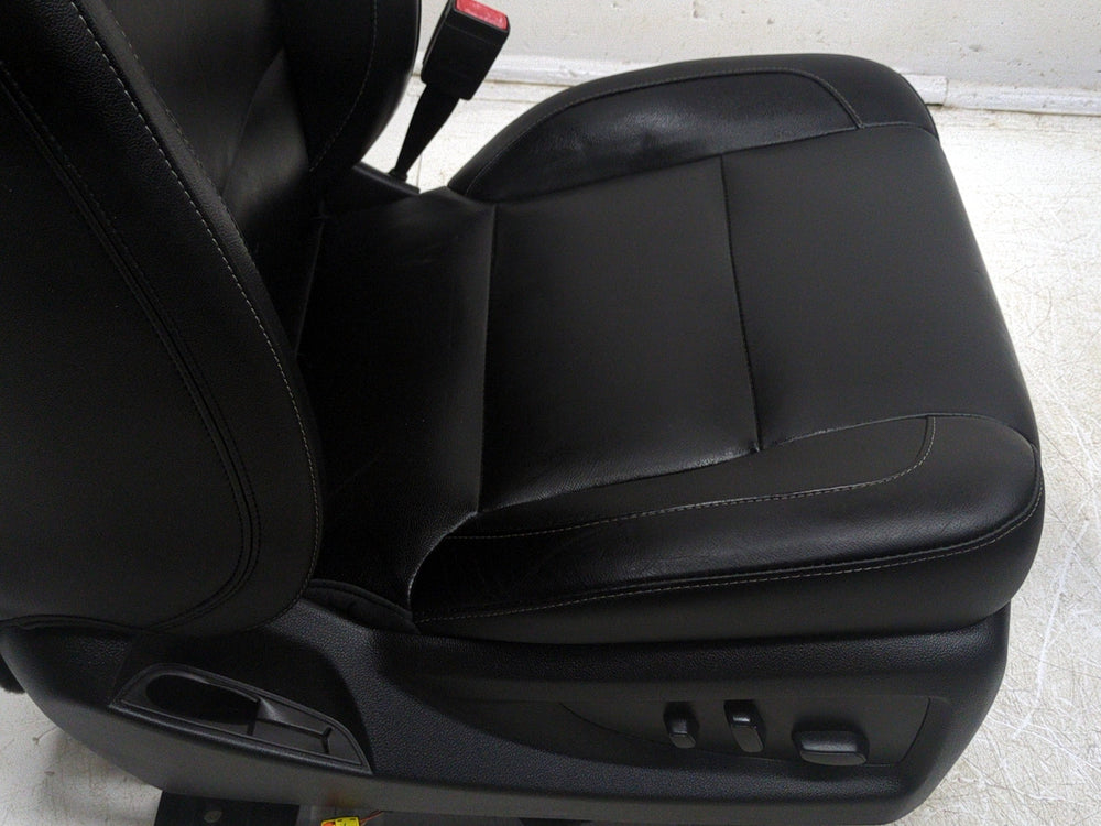 2015 - 2020 Chevy Tahoe Suburban Front Seats, Heated Black Leather LT #1805 | Picture # 10 | OEM Seats