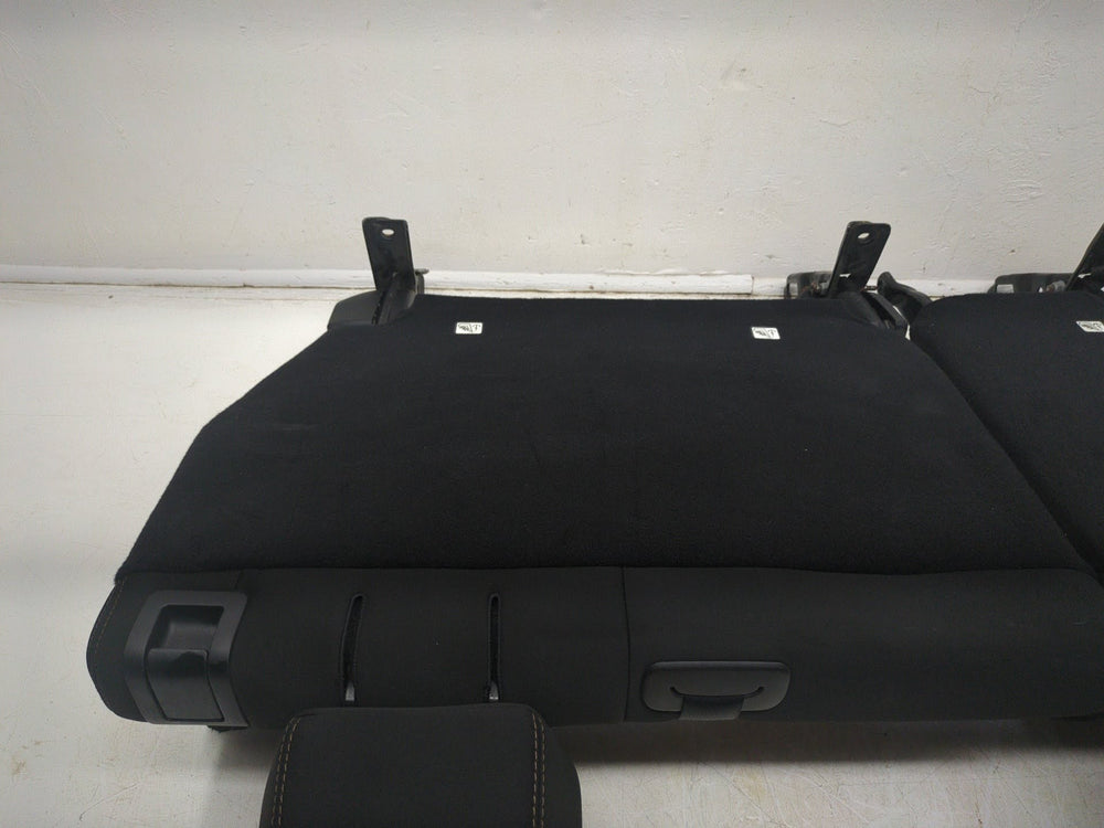 2007 - 2018 Jeep Wrangler JK Unlimited Rear Seat, Sahara Black Cloth #1803 | Picture # 9 | OEM Seats