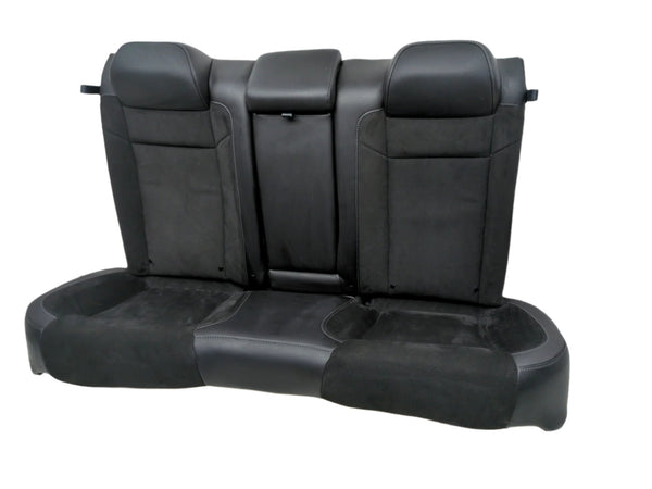 2011 - 2023 Dodge Charger SRT Rear Seats, Black Suede Leather #1799