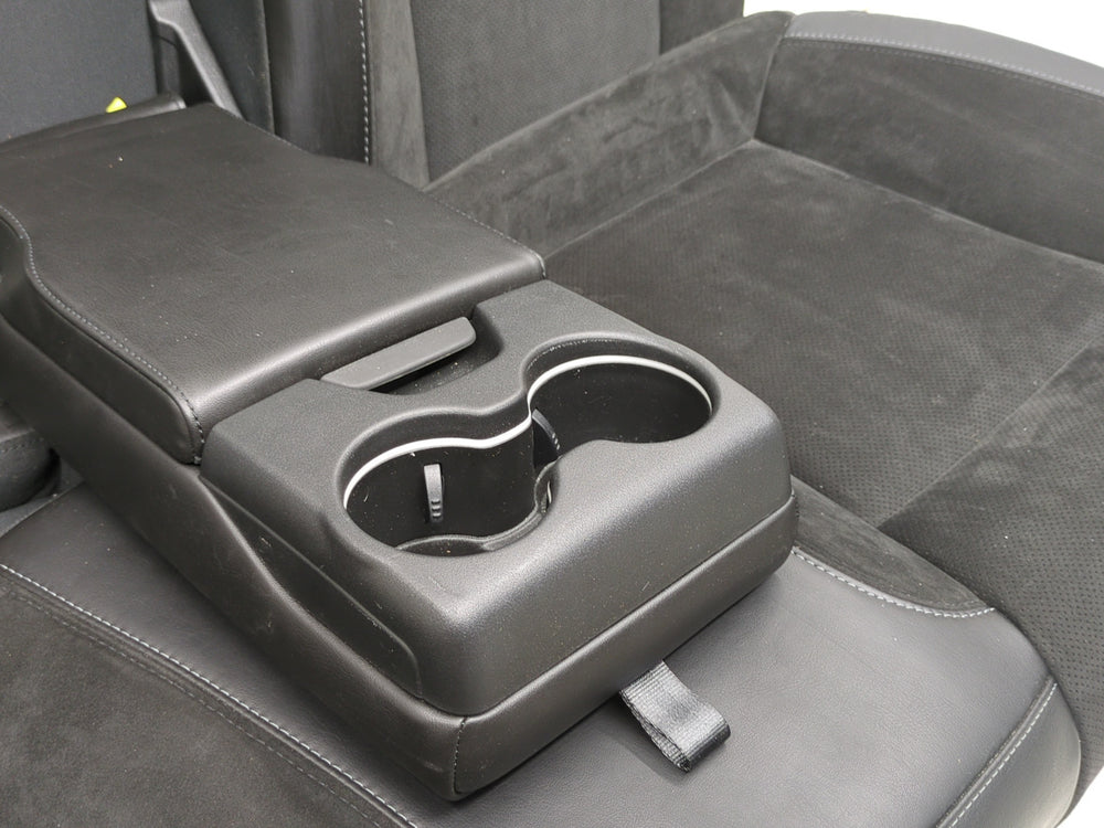 2011 - 2023 Dodge Charger SRT Rear Seats, Black Suede Leather #1799 | Picture # 10 | OEM Seats