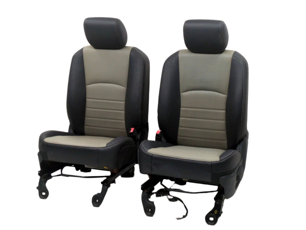 2009 - 2012 Dodge Ram Seats, Front, Manual Graystone Vinyl, 4th Gen #1780 | Picture # 1 | OEM Seats