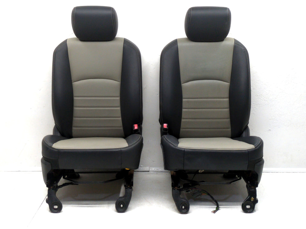 2009 - 2012 Dodge Ram Seats, Front, Manual Graystone Vinyl, 4th Gen #1780 | Picture # 3 | OEM Seats