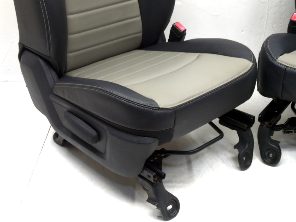 2009 - 2012 Dodge Ram Seats, Front, Manual Graystone Vinyl, 4th Gen #1780 | Picture # 8 | OEM Seats