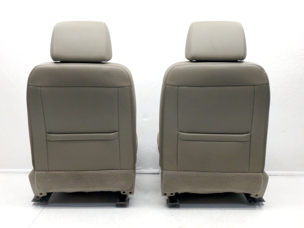 2014 - 2018 Chevy Silverado Sierra Seats, LTZ Tan Leather Heated Powered #1771 | Picture # 19 | OEM Seats