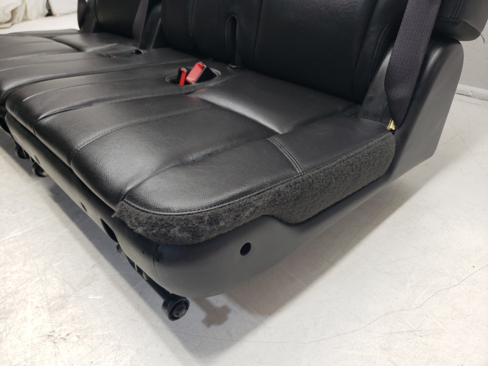 2007 - 2014 Chevy Tahoe GMC Yukon 3rd Row Seat, Black Leather #1752 | Picture # 9 | OEM Seats