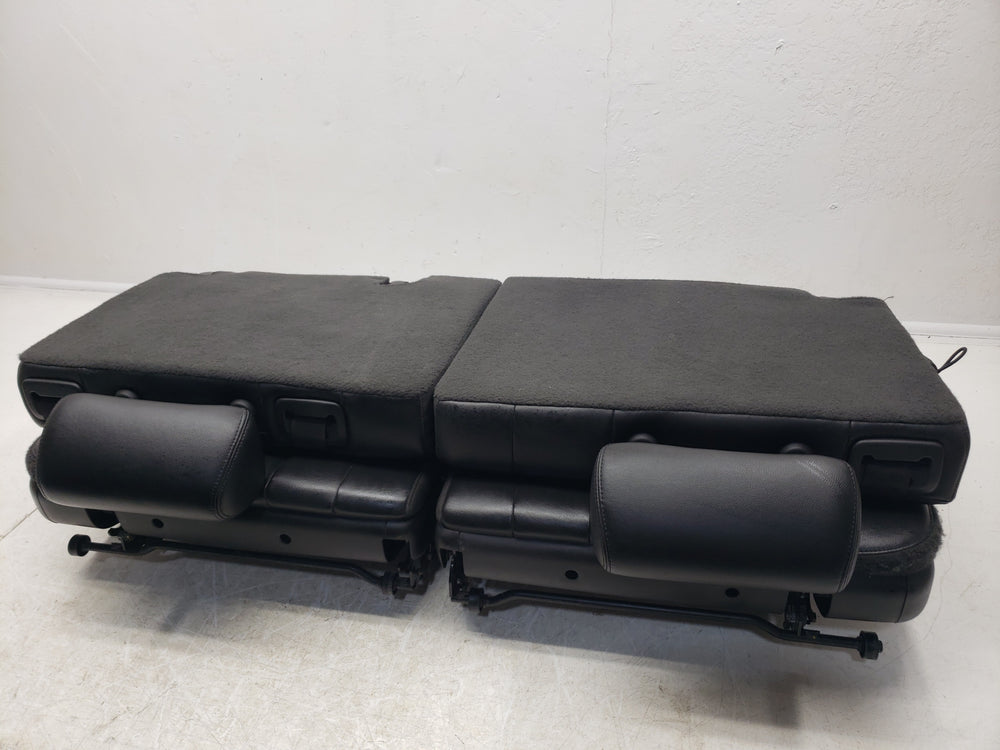 2007 - 2014 Chevy Tahoe GMC Yukon 3rd Row Seat, Black Leather #1752 | Picture # 10 | OEM Seats