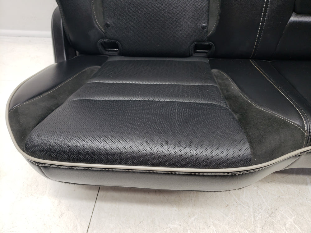 2019-2024 Dodge Ram Laramie Rear Seat, Black Leather, 1500 DT Crew #1754 | Picture # 3 | OEM Seats