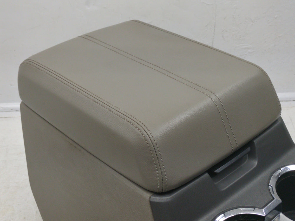 2008 - 2010 Ford Super Duty F250 Center Console, Stone Gray #1814 | Picture # 8 | OEM Seats