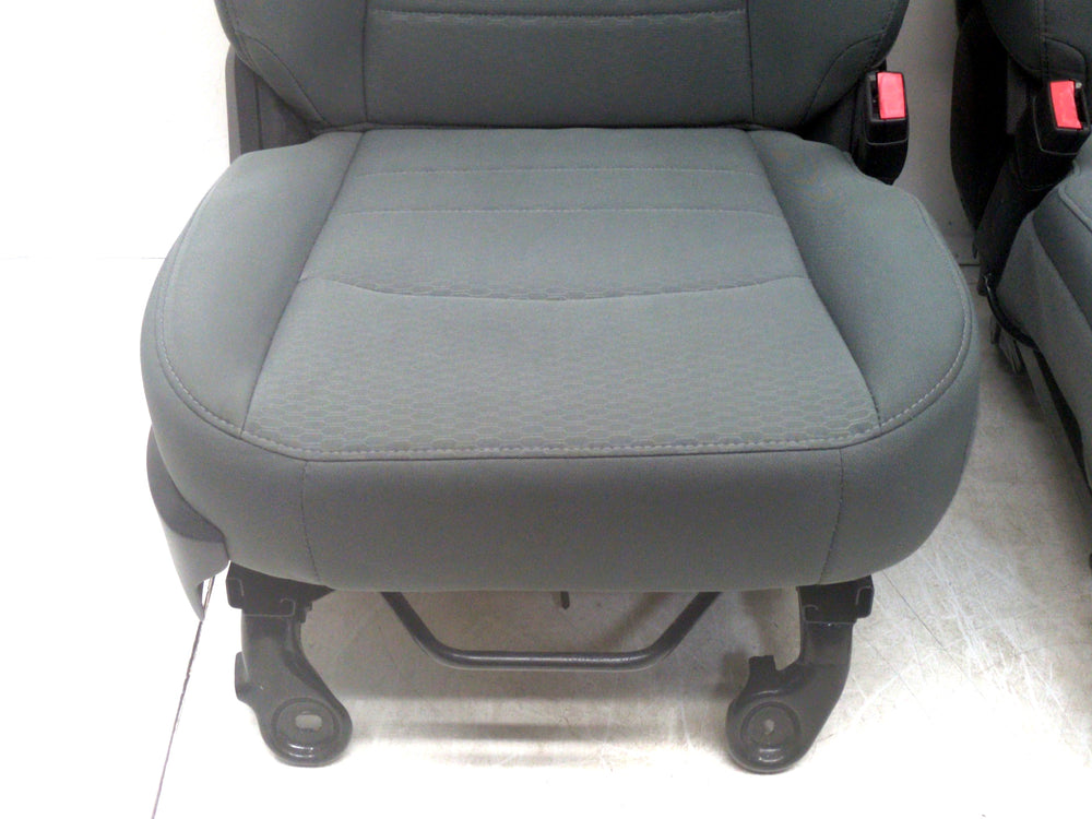 2009 - 2018 Dodge Ram Seats, Front, Gray Cloth Manual, 4th Gen #1795 | Picture # 6 | OEM Seats