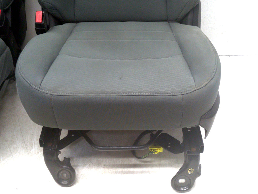 2009 - 2018 Dodge Ram Seats, Front, Gray Cloth Manual, 4th Gen #1795 | Picture # 7 | OEM Seats