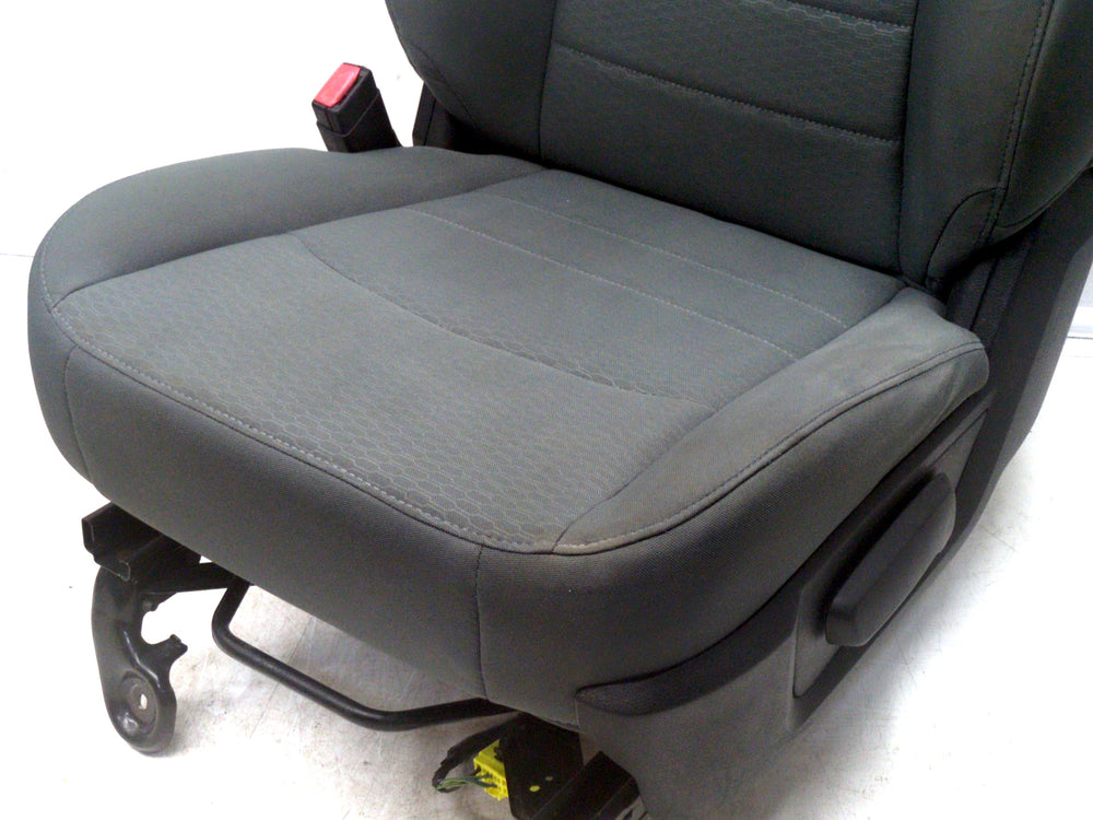 2009 - 2018 Dodge Ram Seats, Front, Gray Cloth Manual, 4th Gen #1795 | Picture # 9 | OEM Seats