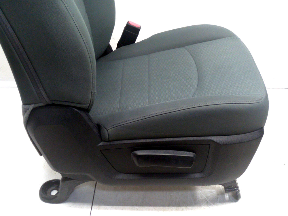 2009 - 2018 Dodge Ram Seats, Front, Gray Cloth Manual, 4th Gen #1795 | Picture # 10 | OEM Seats