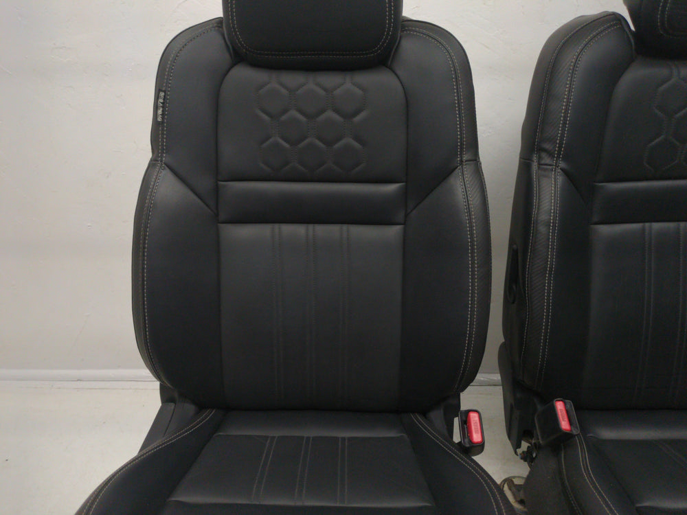 2022 - 2024 Nissan Frontier SV Seats, Black Leather, King Cab #1755 | Picture # 6 | OEM Seats