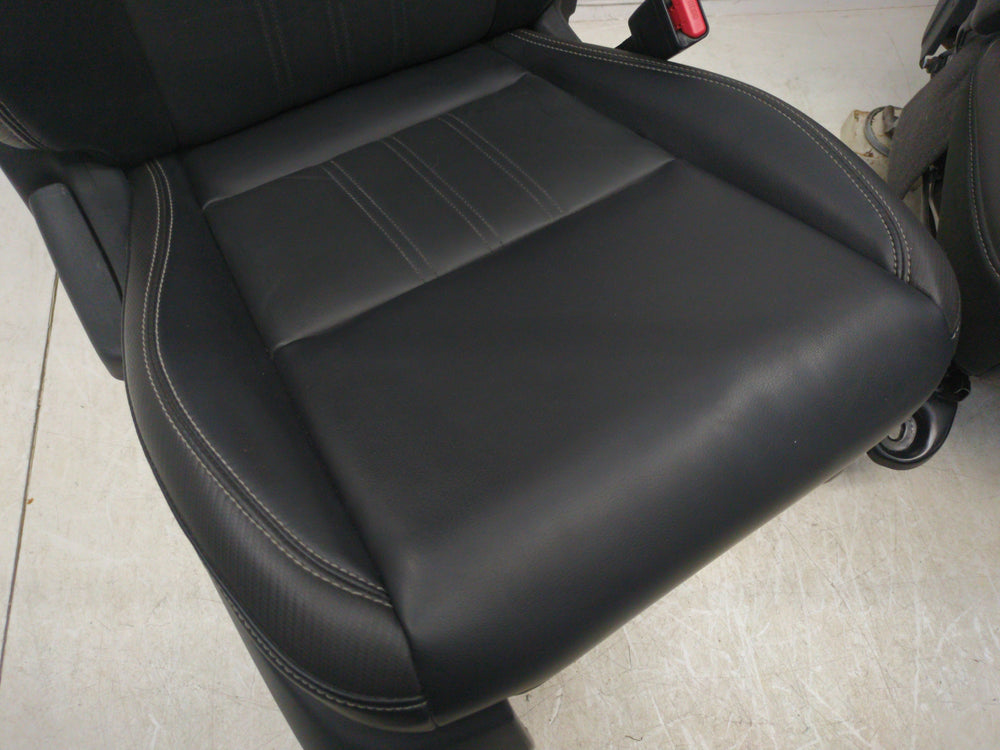 2022 - 2024 Nissan Frontier SV Seats, Black Leather, King Cab #1755 | Picture # 8 | OEM Seats