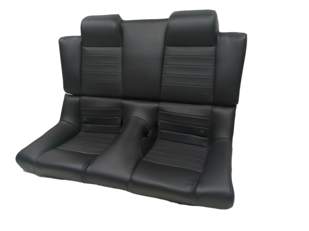 2005 - 2009 Ford Mustang Rear Seats, Black Leather, Convertible #1758 | Picture # 1 | OEM Seats