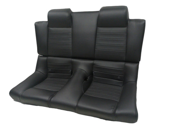 2005 - 2009 Ford Mustang Rear Seats, Black Leather, Convertible #1758