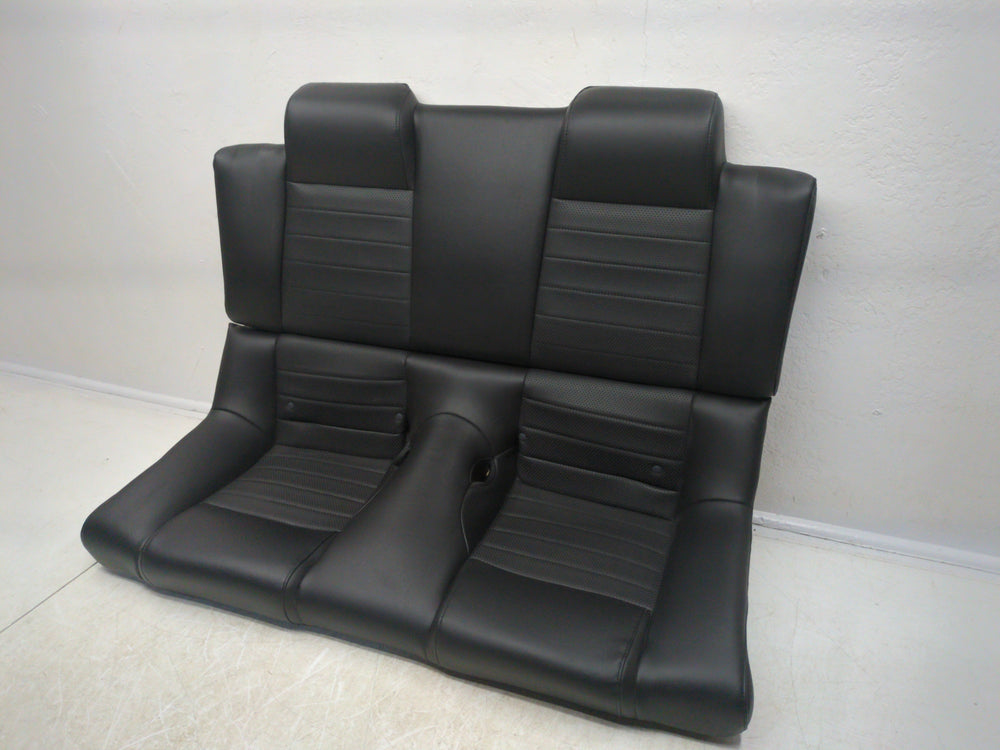 2005 - 2009 Ford Mustang Rear Seats, Black Leather, Convertible #1758 | Picture # 3 | OEM Seats