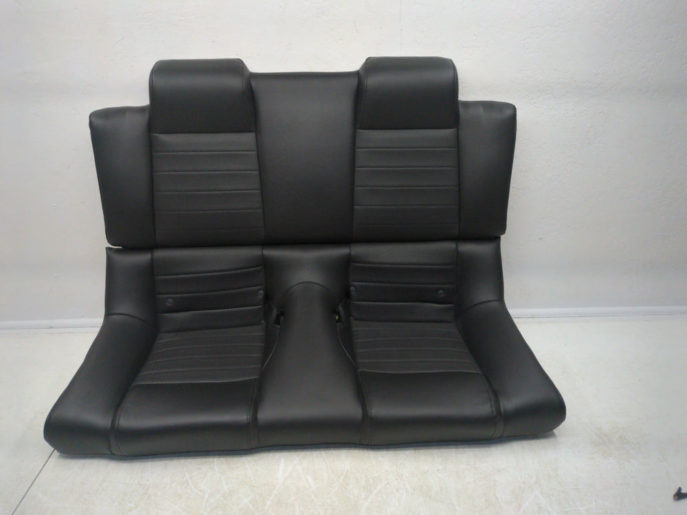 2005 - 2009 Ford Mustang Rear Seats, Black Leather, Convertible #1758 | Picture # 4 | OEM Seats