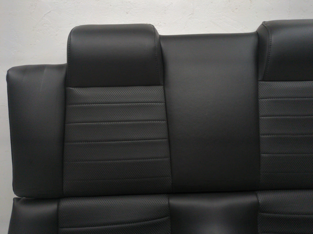 2005 - 2009 Ford Mustang Rear Seats, Black Leather, Convertible #1758 | Picture # 5 | OEM Seats