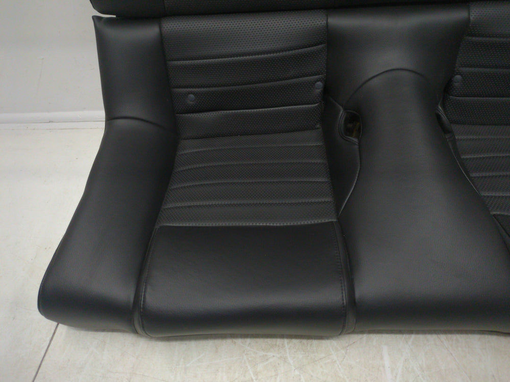 2005 - 2009 Ford Mustang Rear Seats, Black Leather, Convertible #1758 | Picture # 7 | OEM Seats