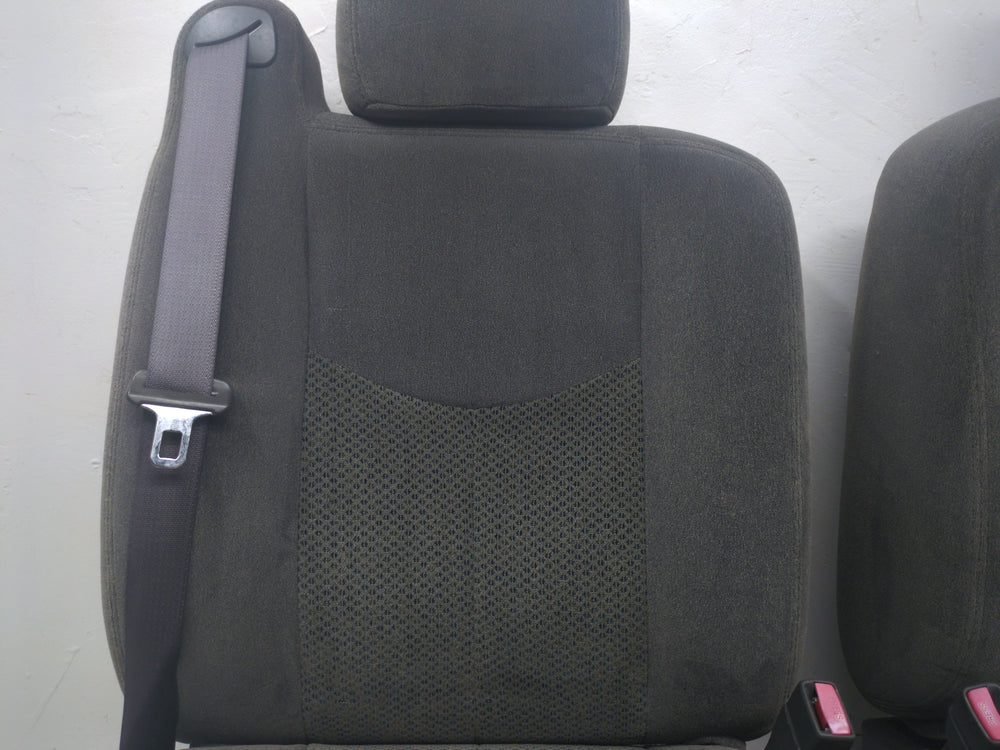 1999 - 2006 Chevy Silverado GMC Sierra Seats, Dark Gray Cloth, Manual #1757 | Picture # 3 | OEM Seats