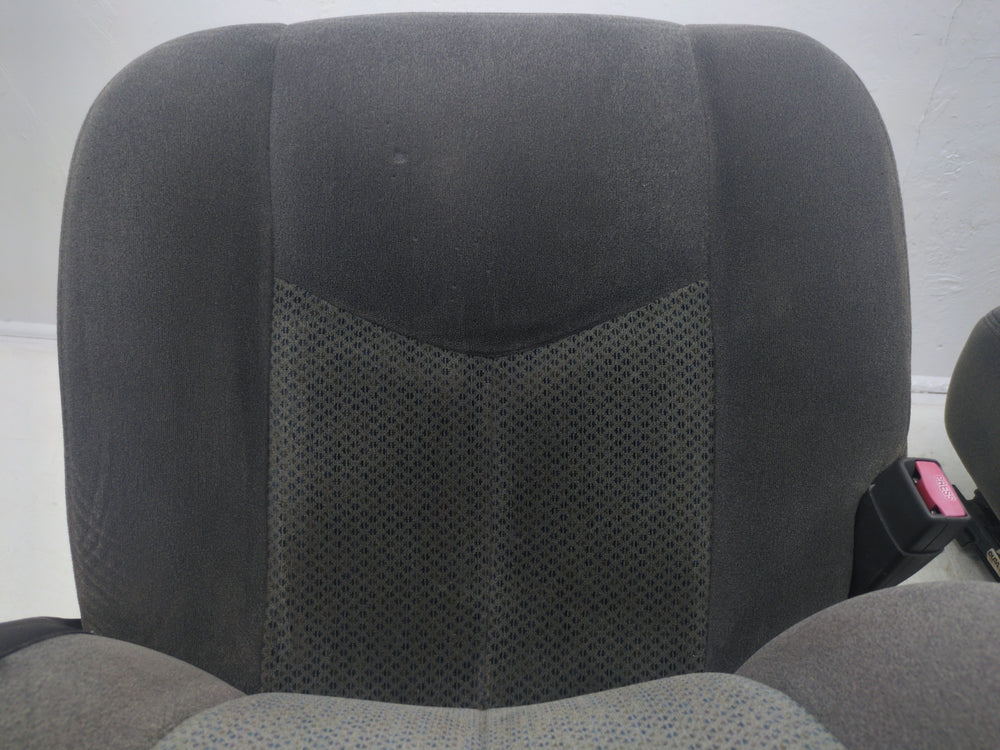 1999 - 2006 Chevy Silverado GMC Sierra Seats, Dark Gray Cloth, Manual #1757 | Picture # 13 | OEM Seats