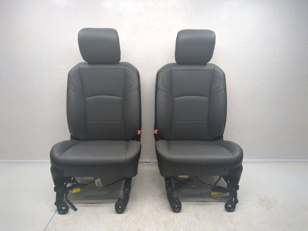 2019 - 2024 Dodge Ram Seats, HD / Classic, Gray Work Grade Vinyl, Manual, #1759 | Picture # 3 | OEM Seats