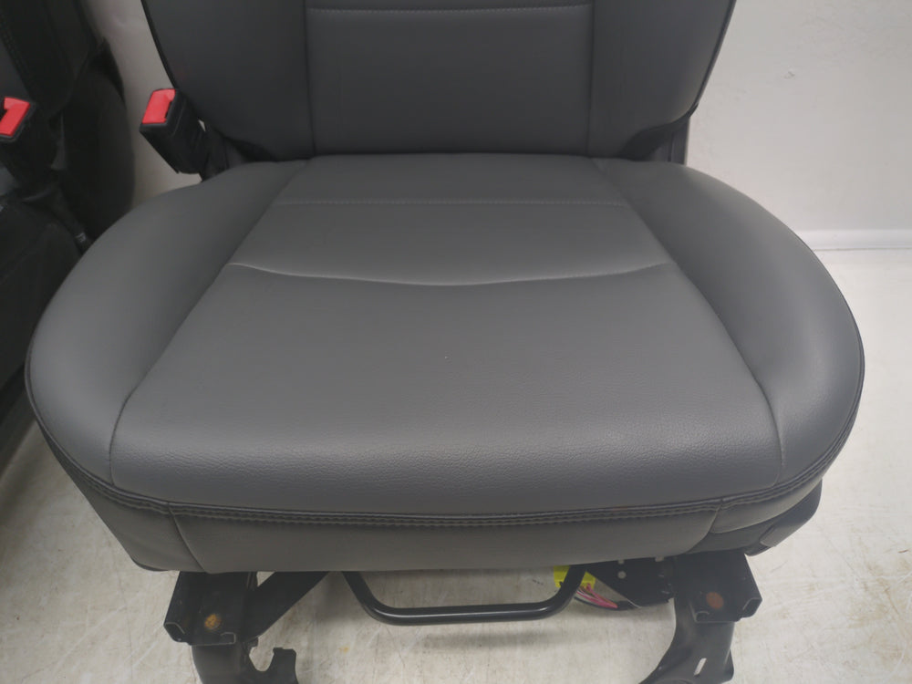 2019 - 2024 Dodge Ram Seats, HD / Classic, Gray Work Grade Vinyl, Manual, #1759 | Picture # 7 | OEM Seats