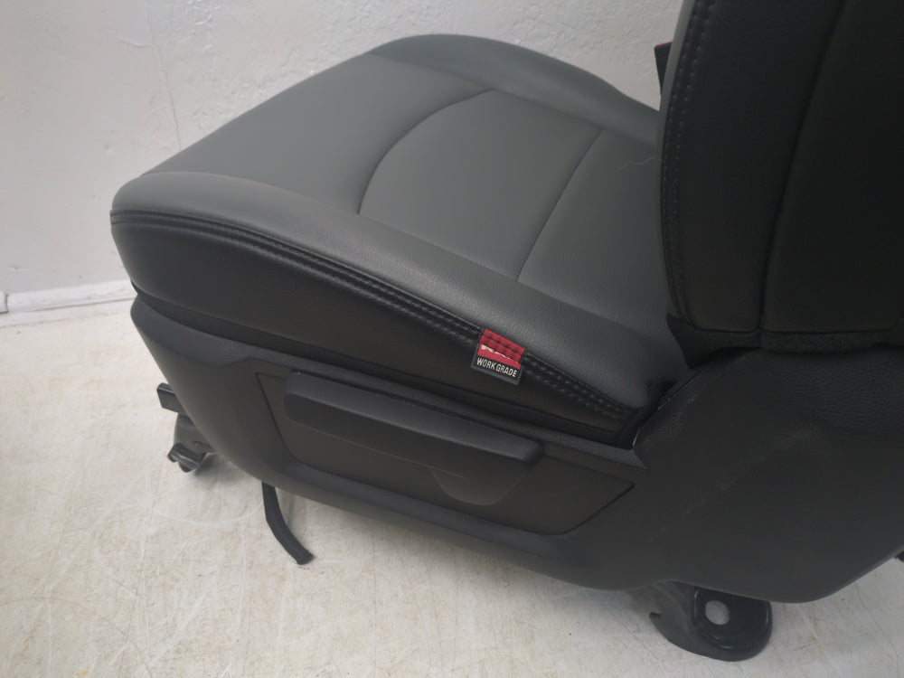 2019 - 2024 Dodge Ram Seats, HD / Classic, Gray Work Grade Vinyl, Manual, #1759 | Picture # 15 | OEM Seats