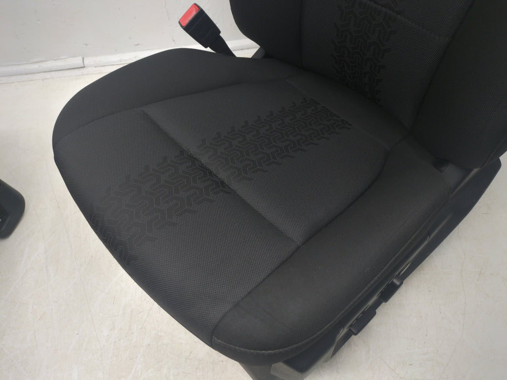 2015 - 2023 Ford F150 & Super Duty Seats, Black Cloth, XLT Powered #1760 | Picture # 9 | OEM Seats