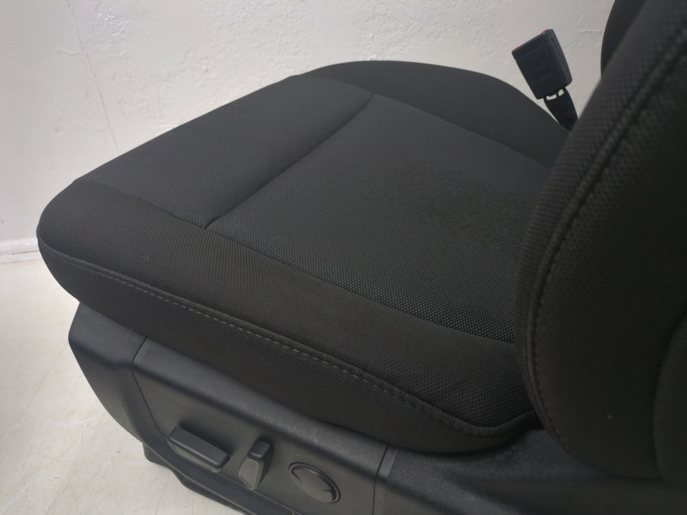 2015 - 2023 Ford F150 & Super Duty Seats, Black Cloth, XLT Powered #1760 | Picture # 13 | OEM Seats