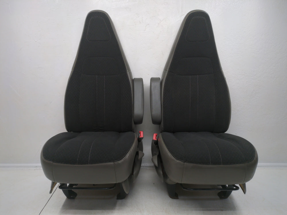 1997 - 2024 Chevy Express GMC Savana Van Seats, Gray Cloth, Manual w/ SRS #1764 | Picture # 3 | OEM Seats